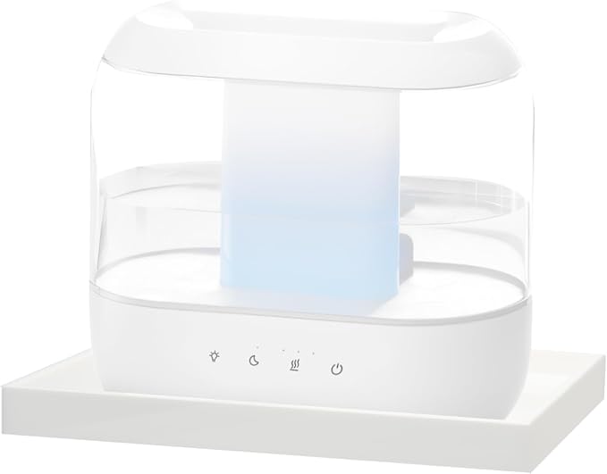 Acrylic Humidifiers Tray for Dreo Humidifier HM311 4L Tank, Leak-Proof Tray for Smart Humidifiers HM311S 4L, Moisture-Proof Tank Floor (Not Include Humidifier) (White, 4L) by Homakover