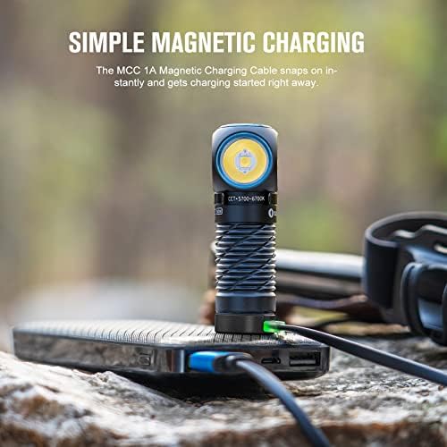 OLIGHT Perun 2 Mini Headlamp Rechargeable, 1100 Lumens, Red Light, Black - Image 6
