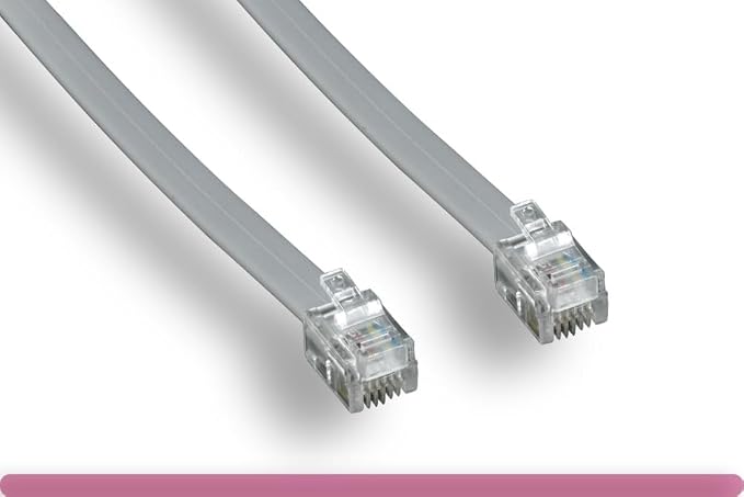 RiteAV - 250FT RJ12/M to RJ12/M 6P6C Straight by RiteAV