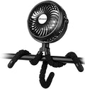 AMACOOL Battery Operated Stroller Fan, Portable Clip On Fan Rechargeable by AMACOOL