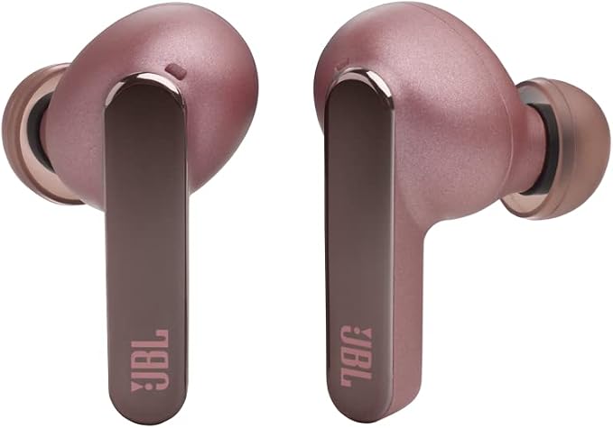 JBL Live Pro 2 TWS - Noise Cancelling Earbuds - Rose | JBL Signature Sound, True Adaptive Noise Cancelling with Smart Ambient, 40 1030 hours of playback with wireless charging - Image 5