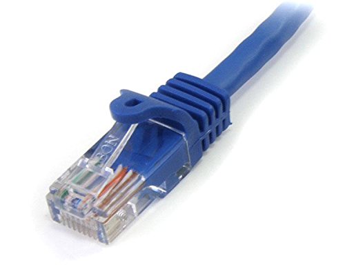StarTech.com 2 ft Blue Snagless Cat5e Ethernet Patch Cable - Image 2