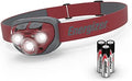 Energizer PRO-315 LED Headlamp, IPX4 Water Resistant Headlamps, High-Performance Head Light for Outdoors, Camping, Running, Storm, Survival LED Light for Emergencies (Batteries Included) by Energizer