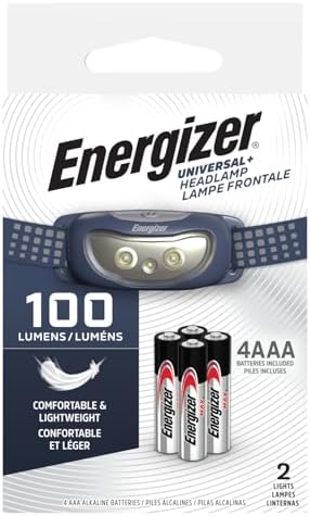 Energizer Universal LED Headlamp (2-Pack), IPX4 Water Resistant Headlamps, Bright Head Light for Outdoors, Camping, Running, Storm, Survival LED Light for Emergencies (Batteries Included) - Image 7
