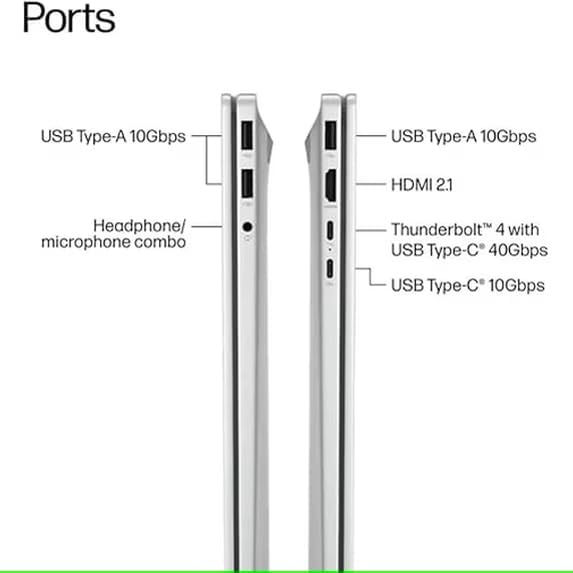 HP OmniBook X AI Laptop 17.3" FHD Touch Intel 8-core Ultra 7 256V 47 AI Tops 16GB RAM 512GB SSD GeForce RTX 4050 Thunderbolt Backlit Wi-Fi7 for Creator Designer Business Professional Win11Pro ICP Hub - Image 8