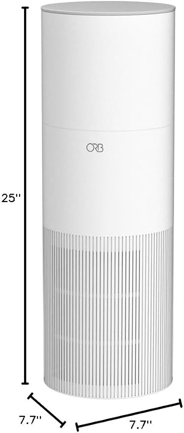 ORB 2-in-1 Air Purifier & Humidifier Combo for Bedroom – HEPA Filter, Quiet, Auto Mode, No Mist, Removes Dust Smoke Odors Pet Dander, Top Fill, Covers 500 Sq Ft - Image 10