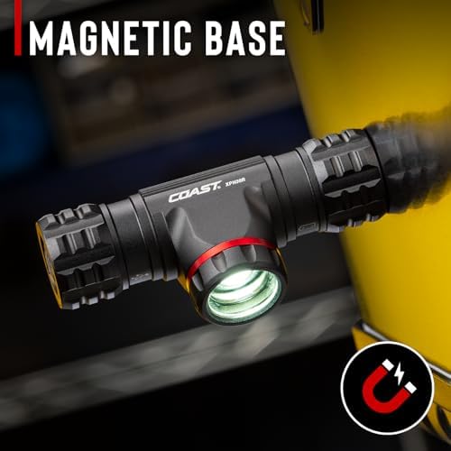 Coast XPH30R 1500 Lumen USB-C Rechargeable Dual Power Headlamp with Twist Focus Beam and Magnetic Base, 4.37 oz. - Forest Green - Image 6