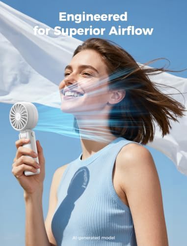 Aecooly Mighty Portable Handheld Fan with Cooling Plate | 20H Max Cooling - Image 4