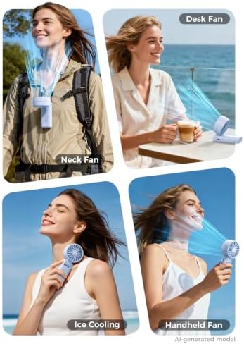Aecooly Mighty Portable Handheld Fan with Cooling Plate | 20H Max Cooling - Image 6