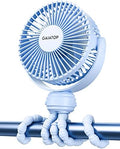 Gaiatop Mini Portable Stroller Fan, Small Clip on Fan 3 Speed Rechargeable by GAIATOP