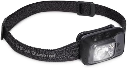 BLACK DIAMOND Spot 400-R Headlamp, Rechargeable, Dimmable, Bright, Graphite by BlackDiamondEquipment
