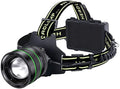 2000LM Super Bright LED Rechargeable Headlamp, Zoomable Head lamp with 5 Lighting Modes, 90° Adjustable & IP67 Waterproof for Camping | Hiking | Climbing | Fishing | Hunting | Auto Repair by RFIUCH