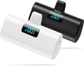 [2 Pack] Small Portable Charger for iPhone14/13,Upgraded 5200mAh PD Fast Charging Power Bank,Cute Mini Portable Phone Charger Compatible with iPhone 14/14 Pro Max/13/13 Pro/12 Pro/11/XR/X/8/7/6 etc by Feob