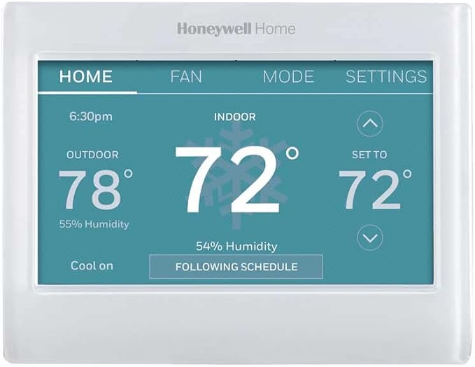Honeywell Home RTH9600WF Smart Color Thermostat ENERGY STAR Wi-Fi Programmable by HoneywellHome