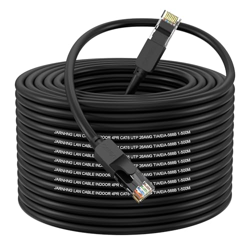 Cat 6 Ethernet Cable 20 ft, Indoor/Outdoor High Speed 10Gbps Internet Cable - Image 2