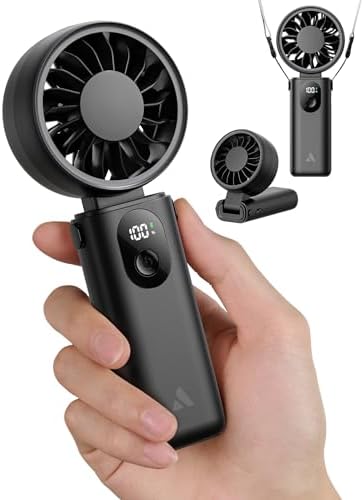 Aecooly Mighty Portable Handheld Fan | 20H Max Cooling | 3 Flexible Modes by Aecooly