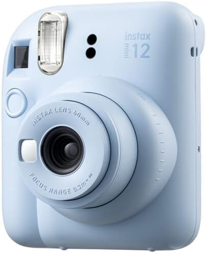 Fujifilm Instax Mini 12 Instant Camera Pastel Blue - Image 2