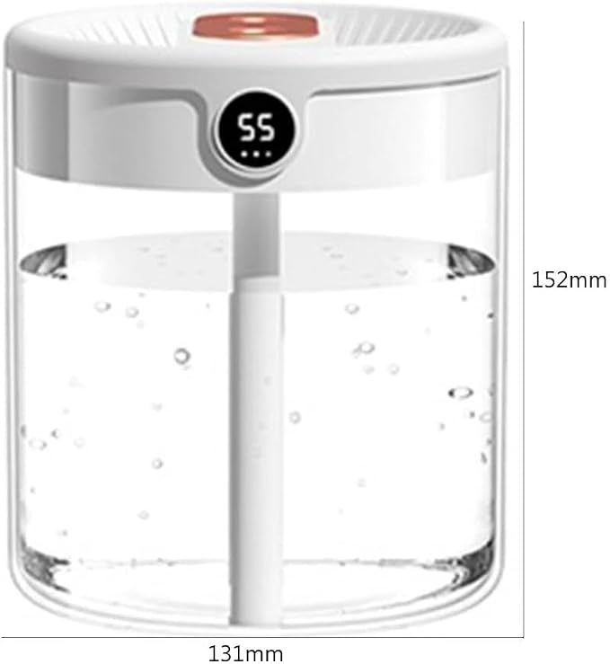 Dreramzy Humidifiers 2026 2L Smart Dreamzy Humidifier for Bedroom Office (White) - Image 2