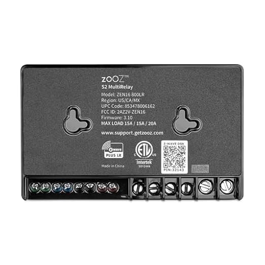Zooz Z-Wave Long Range MultiRelay ZEN16 800LR - Image 4