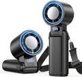 Portable Handheld Turbo Fan, 1-199 Speed Adjustable, Black by Deyhoc