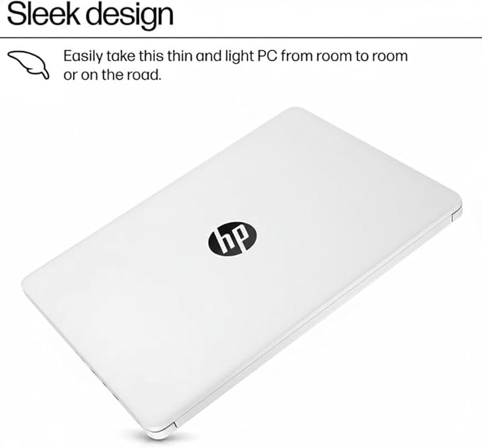HP Ultrabook Laptop with Copilot AI • 2026 Edition • Latest Intel 4-Core N150 CPU • 128GB SSD + 1TB OneDrive, Microsoft Office 365 Included • Windows 11, Thin & Portable | w/o Mouse - Image 4