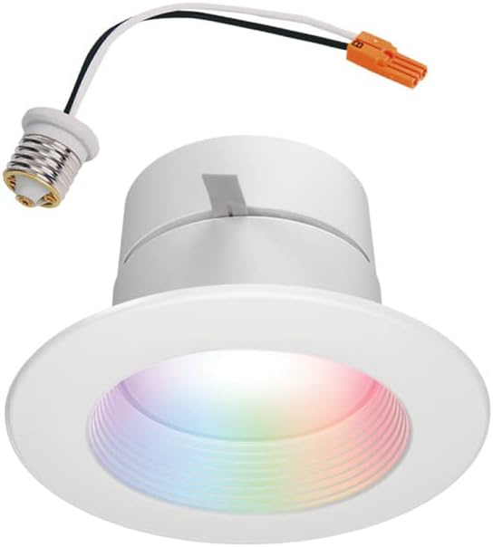 HALO 4 in Smart Wi-Fi Recessed LED Downlight Connected by WiZ Pro by HALO