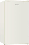 Mini Fridge with Freezer 3.2 Cu.Ft for Bedroom Cream White | Single Door, Small Refrigerator, Energy-efficient, Low Noise, Mini fridge for Dorm Office by LiveFreshLiveUnrushed