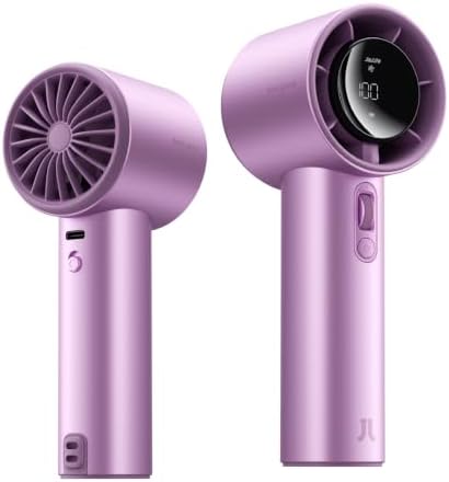 JISULIFE Handheld Fan Pro1S - Next-Gen Airflow: Up to 40H Runtime by LivechillStaycool