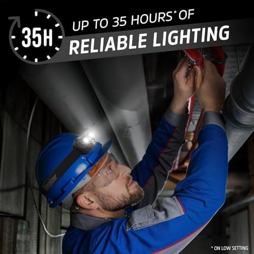 Energizer LED Headlamp PRO (2-Pack), IPX4 Water Resistant Head Light - Image 2