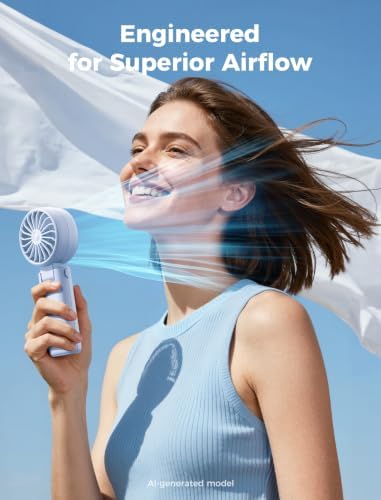 Aecooly Mighty Portable Handheld Fan with Cooling Plate | 20H Max Cooling - Image 4