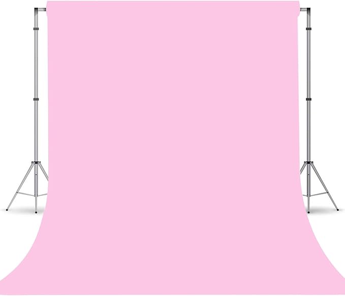 Pink Photography Backdrops, Photo Booth Video Shooting Photo Backdrop, Portrait by TERSUM