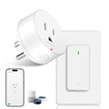 WiFi Smart Outlet Plug with Remote, Compatible with Alexa and Google Home via by greencycle
