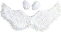 3PCS Medium White Angel Wings by Fosrisix