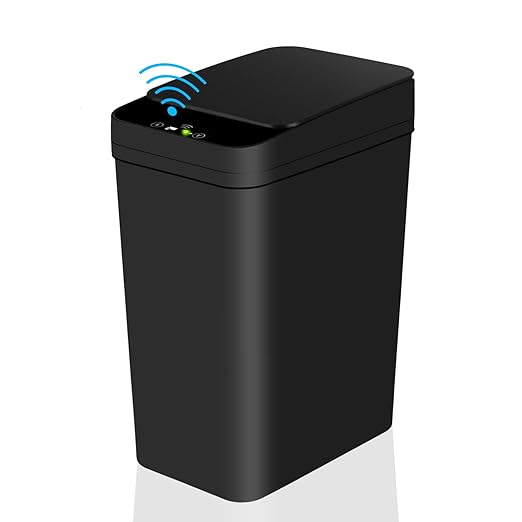 Anborry Bathroom Touchless Trash Can 2.2 Gallon Smart Automatic Motion Sensor by Anborry