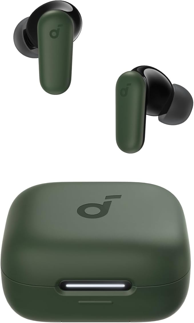 Soundcore P30i by Anker Noise Cancelling Earbuds, Hands-Free Viewing | Strong and Smart Noise Cancelling, Powerful Bass, 45H Playtime, 2-in-1 Case and Phone Stand, IP54, Bluetooth 5.4 by Unknown