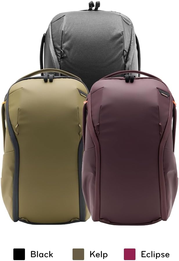 Peak Design Everyday Backpack Zip 20L, 270-Degree Zip, Dual Side Pockets - Image 8