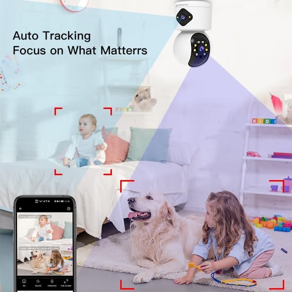 VSTARCAM 720P Double-Lens Indoor Cameras - Image 4