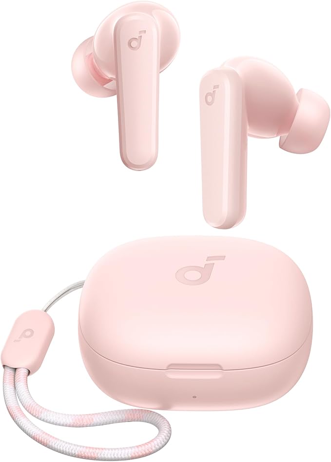 Soundcore by Anker P20i True Wireless Earbuds, with Big Bass, 30H Playtime | Bluetooth 5.3, Water-Resistant, 2 Mics for AI Clear Calls, 22 Preset EQs, Customization via App by Unknown