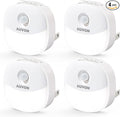 AUVON Plug in Night Light with Motion Sensor and Dusk to Dawn Sensor, Mini Cool by AUVON
