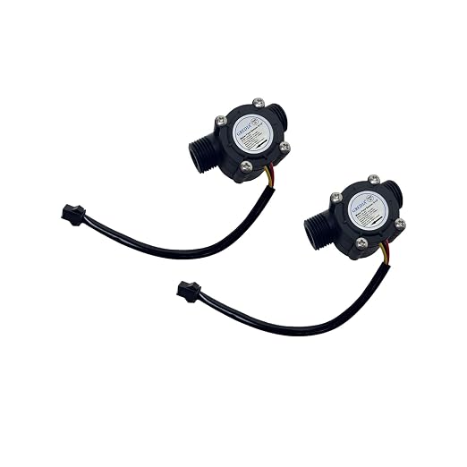 1/2" Water Flow Sensor Food-Grade Switch Hall Effect Flowmeter Fluid Meter - Image 5