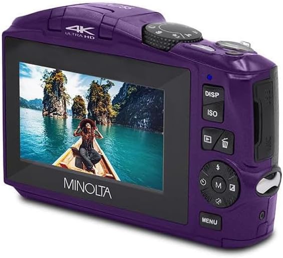 Minolta 64MP Digital Camera – 4K Ultra HD Video at 60FPS, 16x Digital Zoom - Image 4