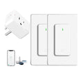 WiFi Plug with Switch, Compatible with Alexa and Google Home via Tuya, Compact by greencycle