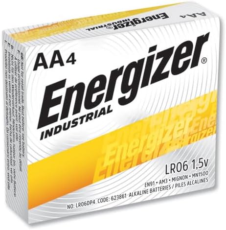 AA Batteries - Energizer Industrial Alkaline Batteries, Model EN91 - Image 3