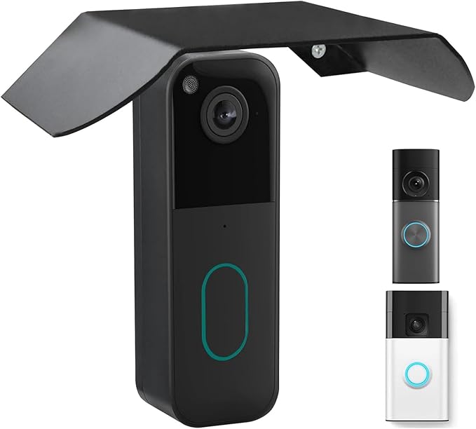 Doorbell Rain Cover Compatible by TEKCAM