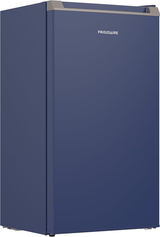 Frigidaire Mini Refrigerator, Compact Freezer Compartment, Adjustable Thermostat Control, Reversible Door, Contemporary Series, 3.2 cu ft, Blue - Image 4