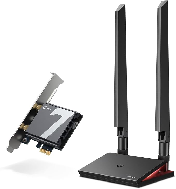 TP-Link WiFi 7 BE9300 PCIe WiFi Card by TP-Link