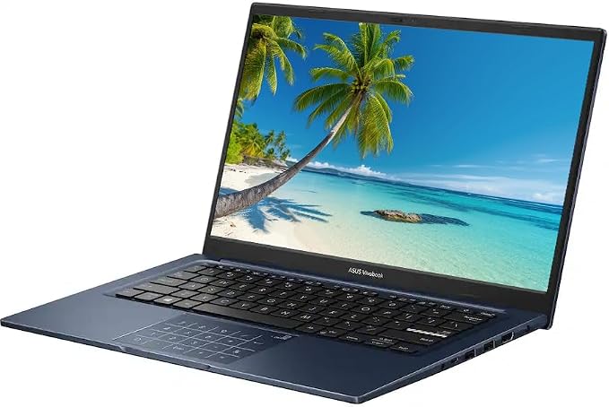 ASUS Vivobook 14" FHD Business Laptop Computer, Intel Core 5 120U (10-core) Processor, 16GB RAM 1TB SSD, Windows 11 Pro, AI Copilot, Camera Privacy Shutter, PLUSERA 8-in-1 Hub Included, Quiet Blue - Image 2
