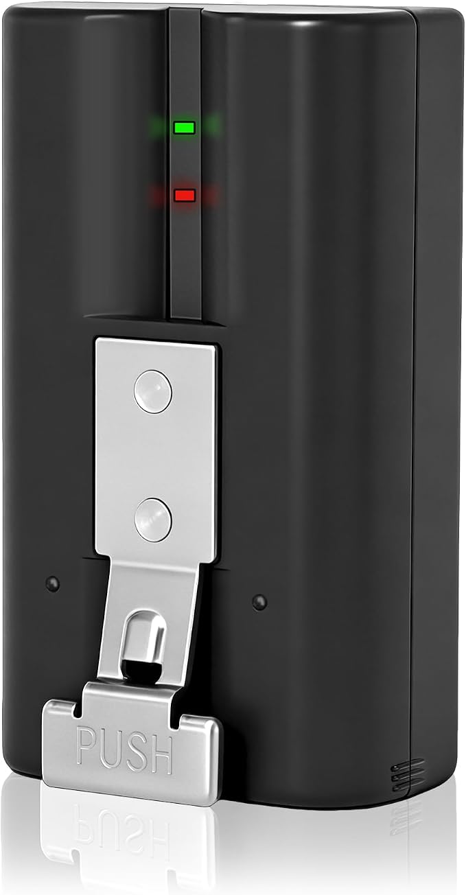 Doorbell Battery Chager Kit 2 Packs 6040mAh Ring Doorbell Replacement Battery - Image 8