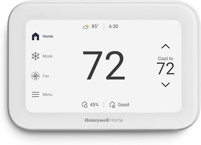 Honeywell Home X8S Premium Smart Programmable Wi-Fi Thermostat, Video Doorbell by HoneywellHome