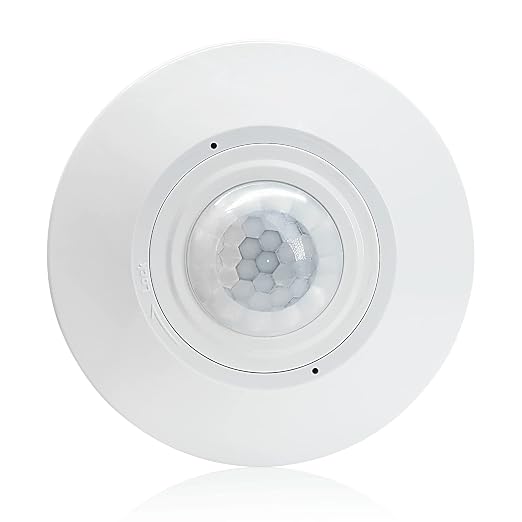 RAYZEEK DC 12/24V 10A Low Voltage Ceiling Sensor Pir Occupancy Motion Detector by RAYZEEK